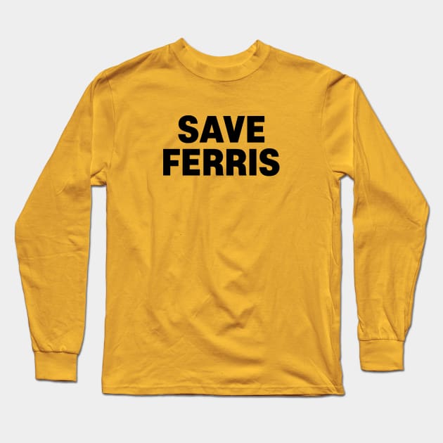 Ferris Bueler Long Sleeve T-Shirt by bimsyama